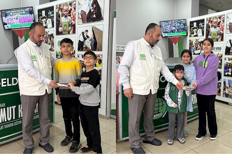 Batmanlı küçük kardeşlerden Gazze