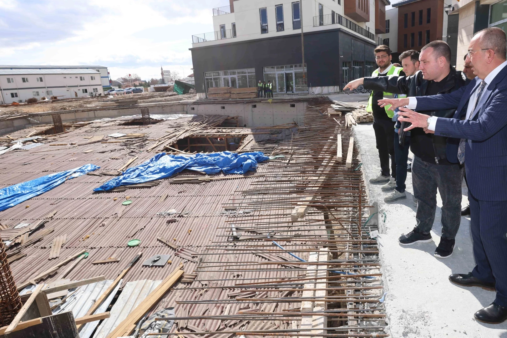 Konya’da Başkan Kavuş Suriçi çalışmalarını yerinde inceledi