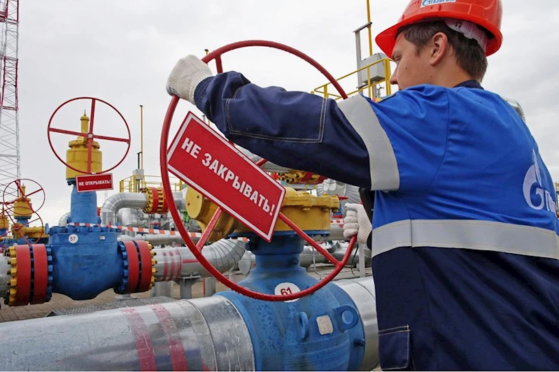 Rus gazının Türk Akımı üzerinden Avrupa