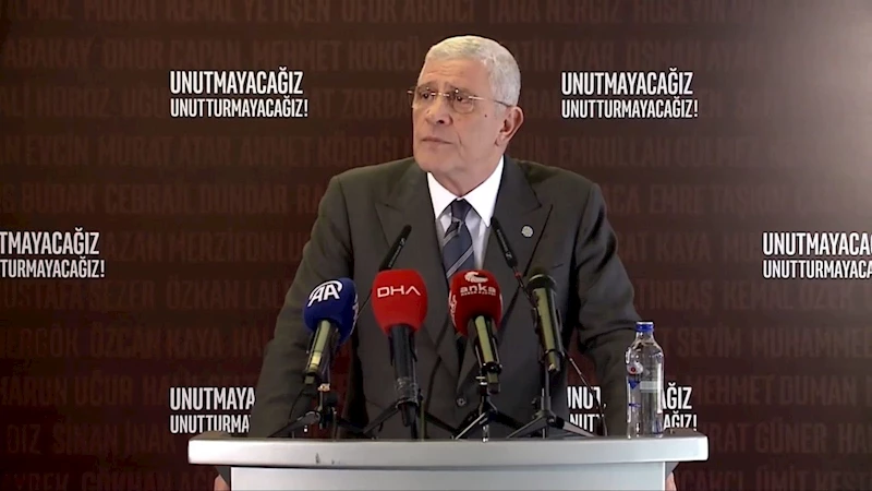 Dervişoğlu’ndan iktidara sert tepki: ‘Devleti PKK’nın kongresine mahkum edenlere yazıklar olsun’ 