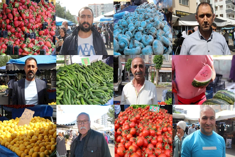 Diyarbakırlılar: Meyve mi alıyoruz cüzdan mı bırakıyoruz belli değil