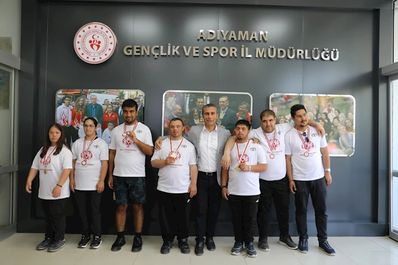 Adıyamanlı özel sporculardan 9 madalya: Malatya’daki bölge oyunlarında büyük başarı 