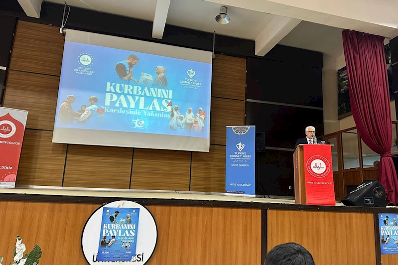 Siirt’te kurban ve yaz Kur’an kursları bilgilendirme toplantısı düzenlendi