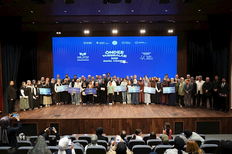 ÖNDER kitap ve hadis yarışmasında ödüller sahiplerini buldu
