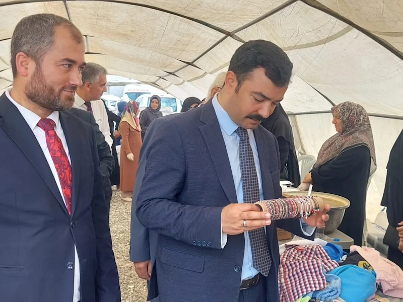 Kahta Müftülüğü’nden Kur’an kursları yararına hayır çarşısı 