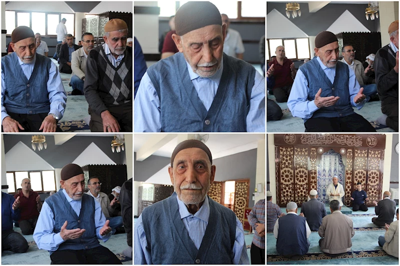 65 yıldır namazlarını camide kılan pir-i fani: Bizimle ahirete gelecek olan amellerimizdir