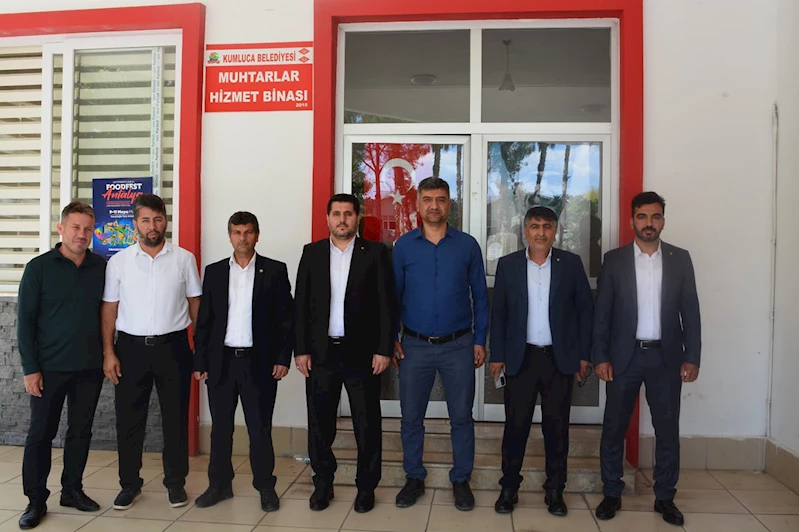 HÜDA PAR Antalya İl Başkanı Durmaz, Kumluca’da vatandaşın sorunlarını dinledi