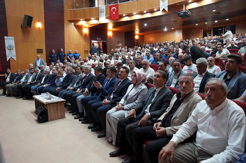 Kahta Belediyesi’nden eski çarşı için kentsel dönüşüm bilgilendirme toplantısı 