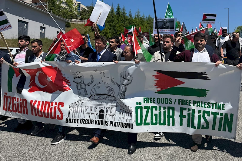 Üniversite öğrencilerinden Gazze