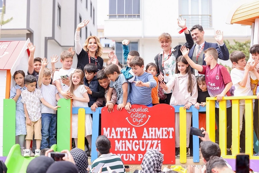 Gülben Ergen 58. anaokulunu Ahmet Minguzzi adına Bayburt