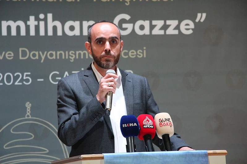 İDEV Başkan Yardımcısı Taş: Hedefimiz Gazze