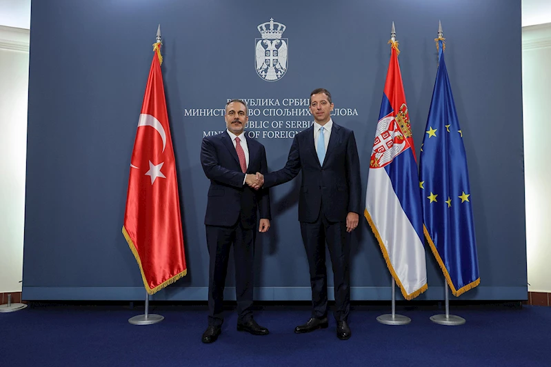 Dışişleri Bakanı Fidan, Sırbistan Dışişleri Bakanı Curiç ile görüştü