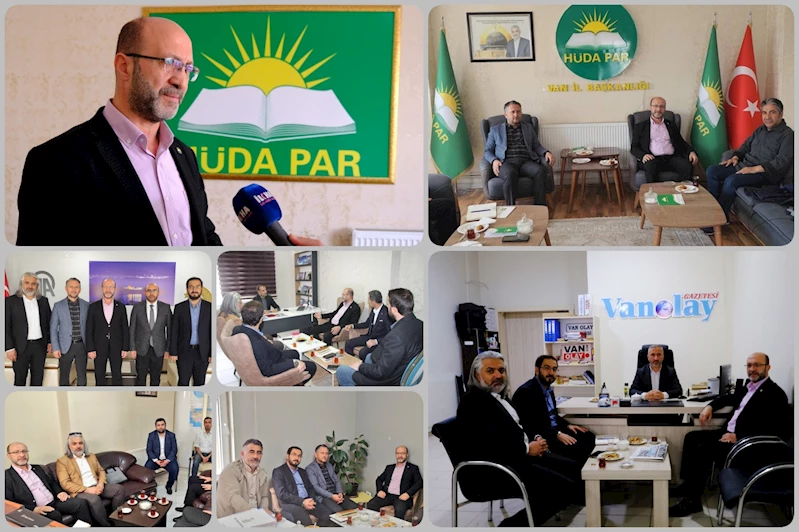 HÜDA PAR Medya Başkan Yardımcısı Tanrıkulu, Van