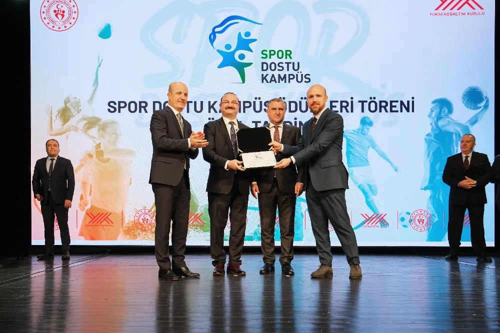 Atatürk Üniversitesi “Spor Dostu Kampüs” Unvanına Layık Görüldü