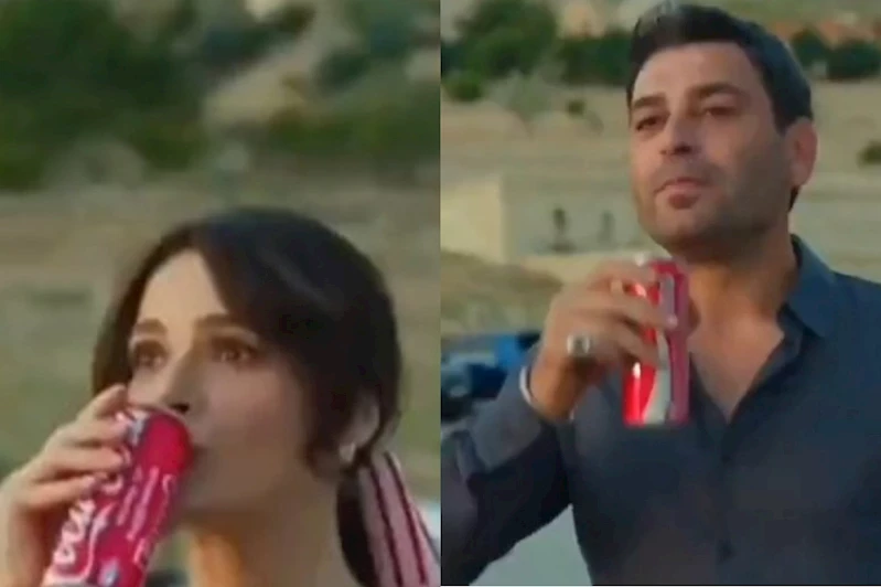 Coca-Cola reklamı yapan oyunculara Gazze tepkisi