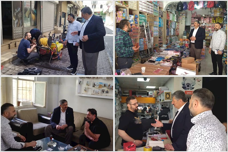 BESO Başkanı Çiftçi, esnafın sorunlarını dinledi