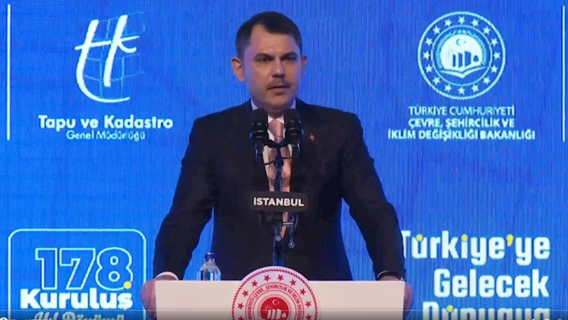 Bakan Murat Kurum: ‘Kayıt dışı tek bir metrekare 2B alan kalmayacak’  
