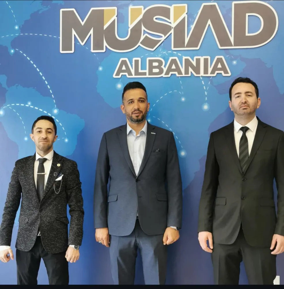 KİAMP-Karabakh is Azerbaijan Milli Platformu Arnavutlukta MUSİAD ile Görüşme Gerçekleştirdi