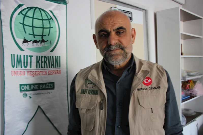 Gaziantep Umut Kervanı Başkanı Özaslan
