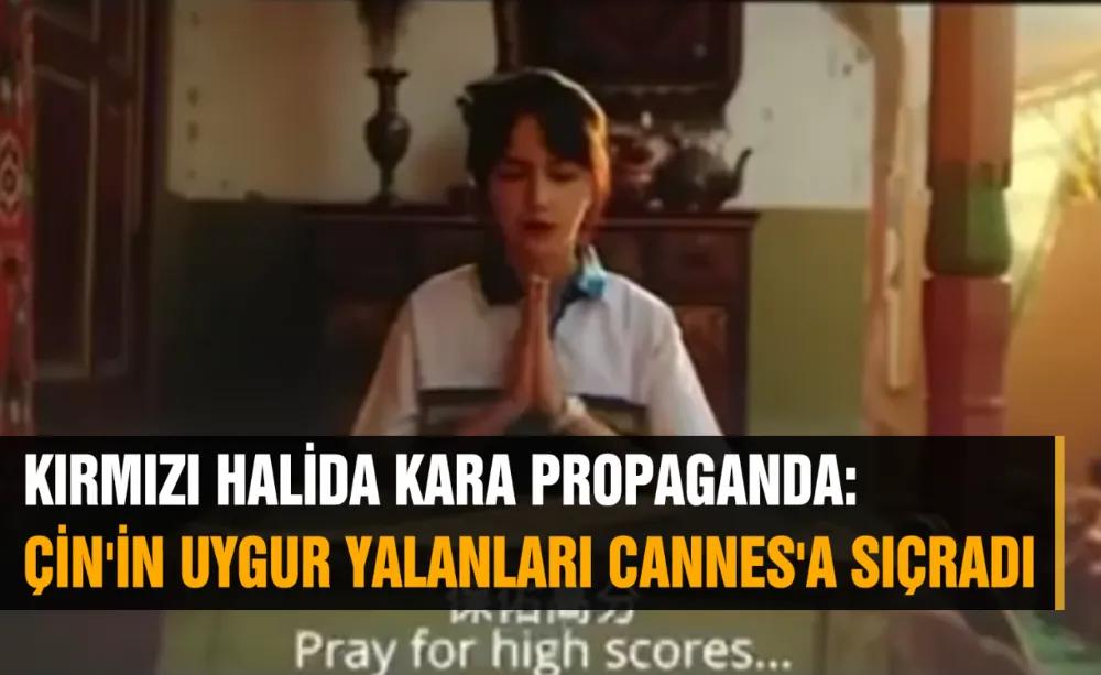 KIRMIZI HALIDA KARA PROPAGANDA: ÇİN