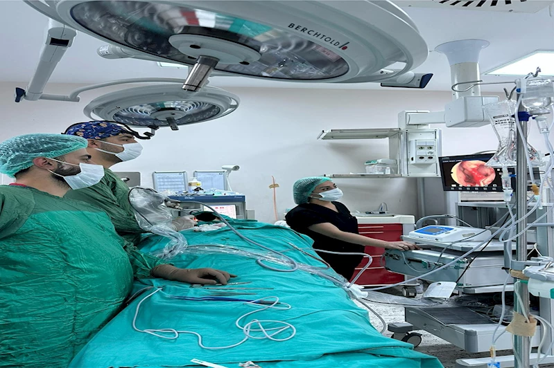 Bingöl’de İlk kez yapıldı: Uyluk greftiyle septum onarımı