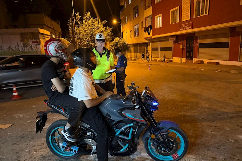 Siirt’te motosikletlere yönelik denetim