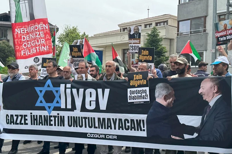 İşgalcilere destek veren Azerbaycan yönetimi İstanbul