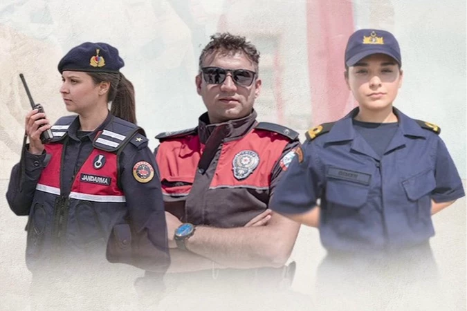 Jandarma, Emniyet ve Sahil Güvenlik’te 60 bin 432 personel atandı