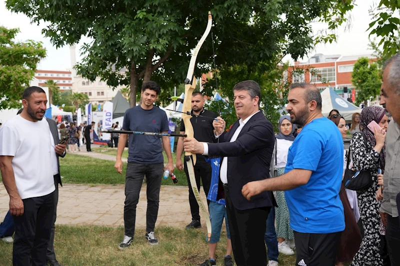Başkan Tutdere, ADYÜ ‘Bahar Şenliği ve Türk Mutfağı Haftası’ açılışına katıldı  - Videolu Haber