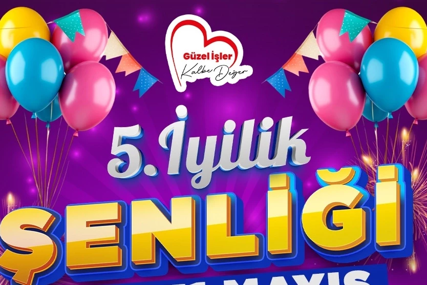 5. İyilik Şenliği 30-31 Mayıs’ta Sabri Yalım Parkı’nda!