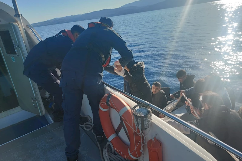 Muğla açıklarında 93 düzensiz göçmen yakalandı