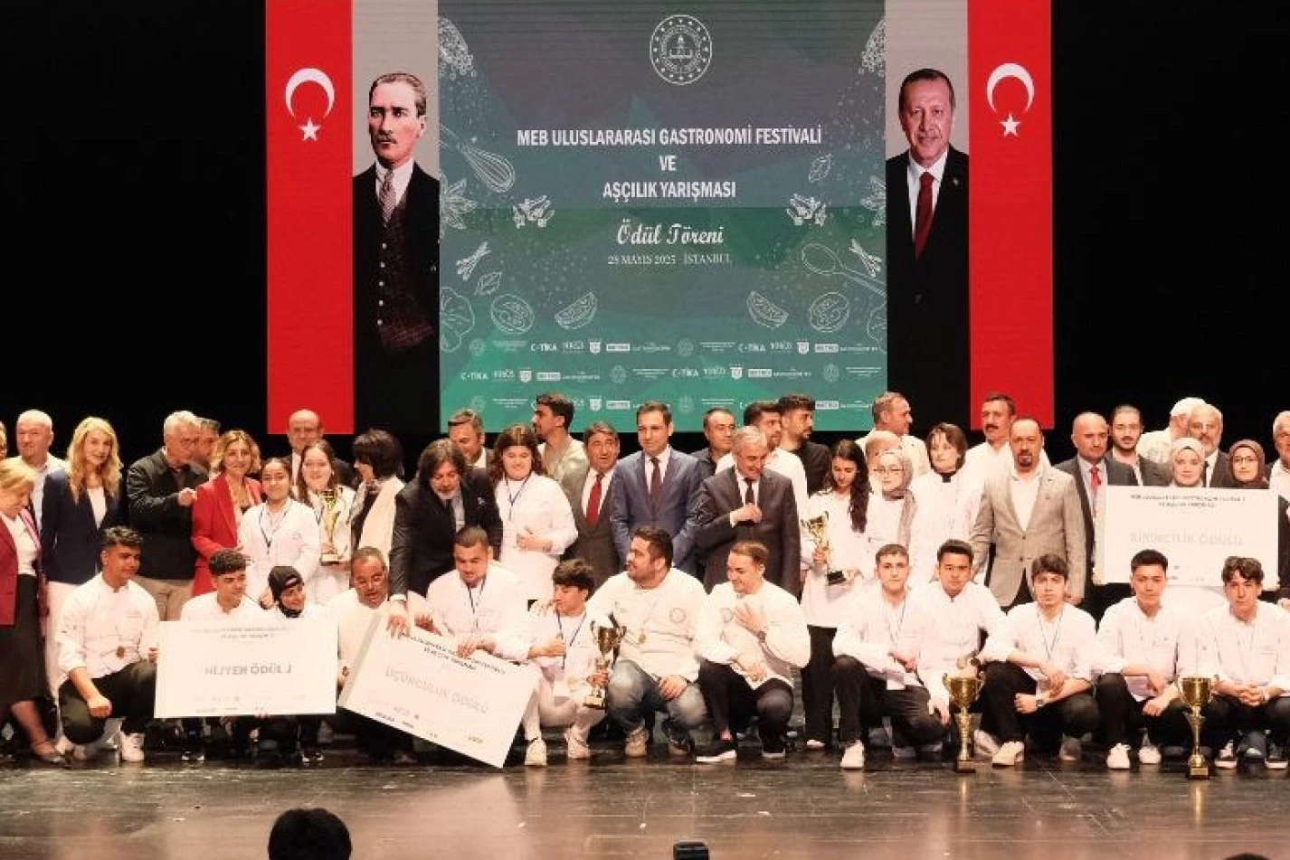 MEB gastronomi ve aşçılıkta ödüllendirdi