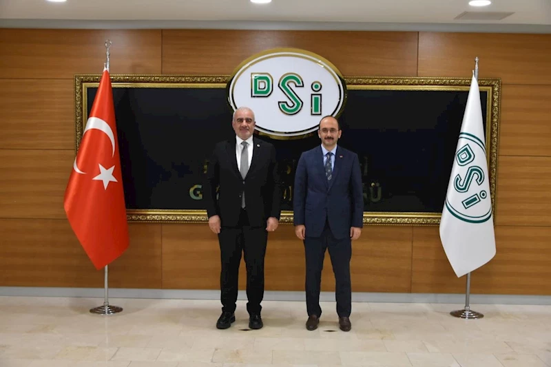 Milletvekili Özhan’dan DSİ Genel Müdürü Mehmet Akif Balta’ya ziyaret 