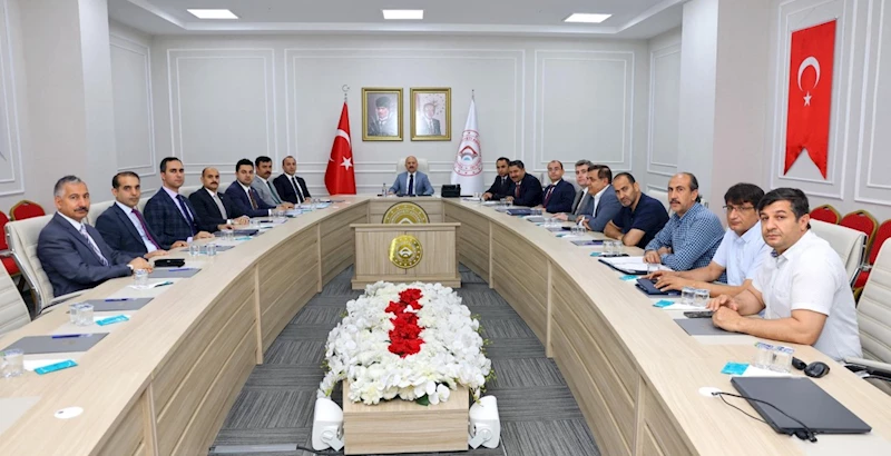 Adıyaman’da KÖYDES Değerlendirme Toplantısı gerçekleştirildi 