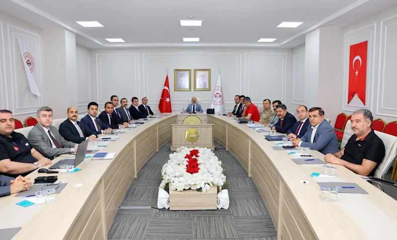 Adıyaman’da değerlendirme toplantısı 