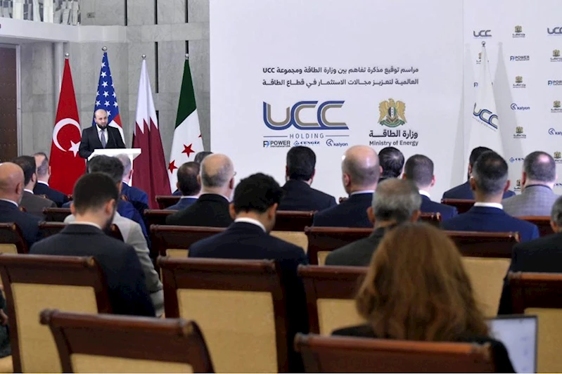 Suriye, uluslararası firmalarla 7 milyar dolarlık enerji yatırım anlaşmaları imzaladı