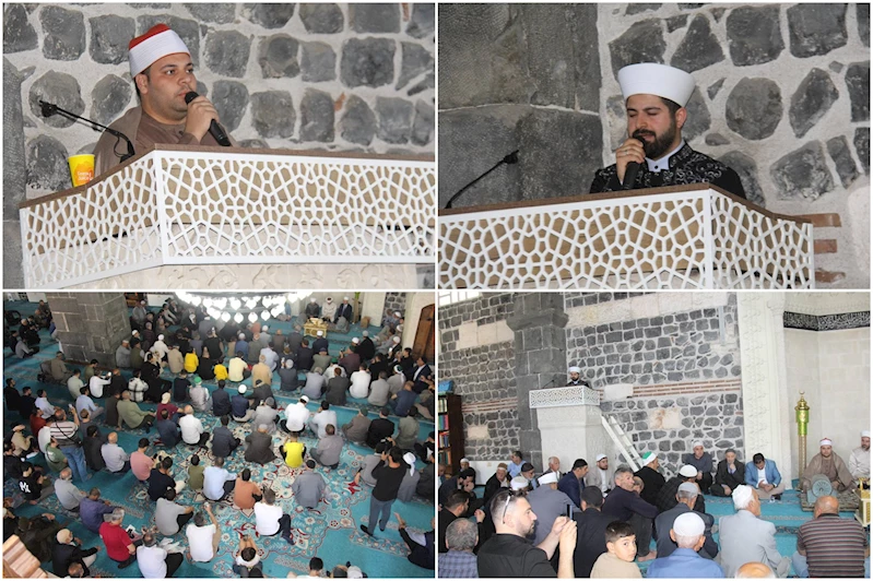 Dünya birincisi hafızlardan Diyarbakır Ulu Camii’nde Kur’an ziyafeti