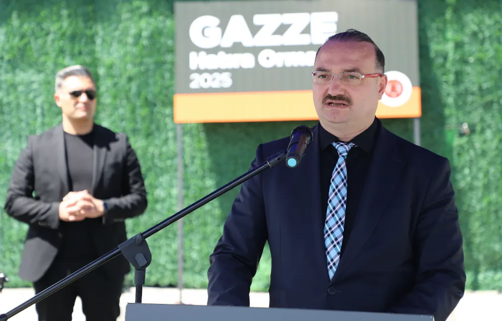 Gazze Hatıra Ormanında Umut Yeşerecek