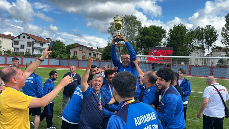 ‘Adıyaman Belediyespor İşitme Engelliler Takımı’ Türkiye üçüncüsü oldu 