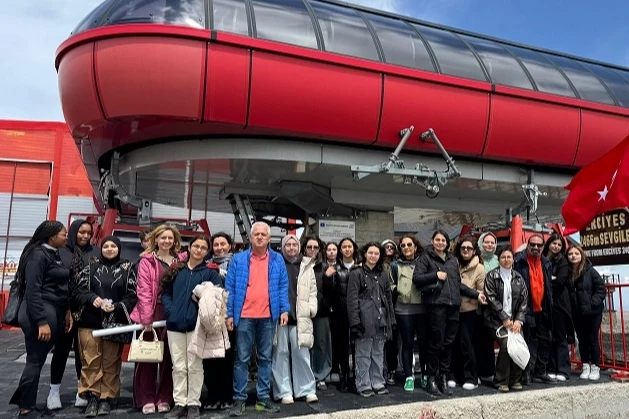 Erasmus öğrencileri Erciyes