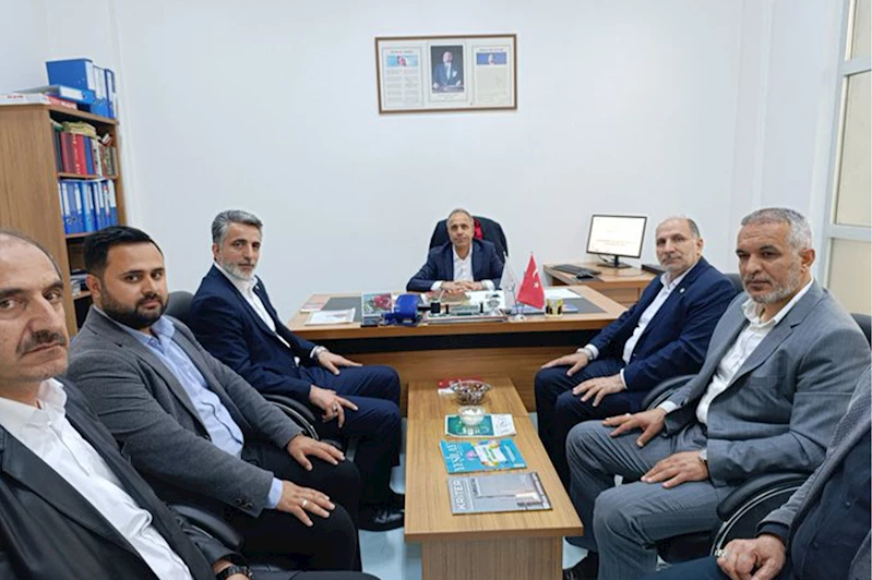 HÜDA PAR heyetinden Genç ilçesine ziyaret