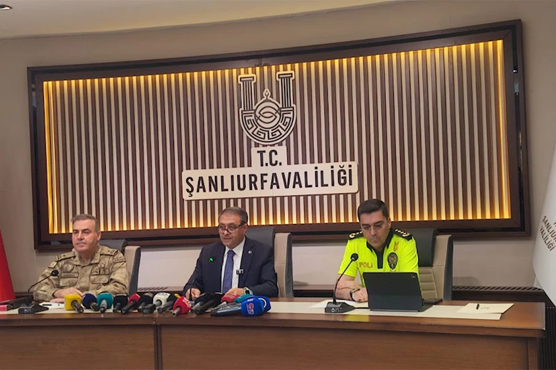 Şanlıurfa’da asayiş ve güvenlik toplantısı