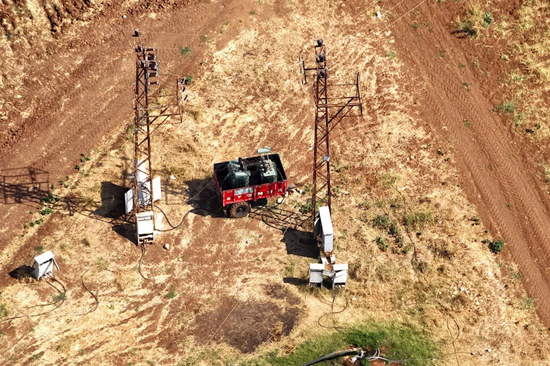 Traktör römorkuna yüklenmiş kaçak trafolar tespit edildi