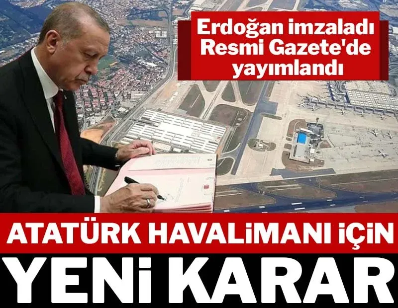 Erdoğan imzaladı, Resmi Gazete