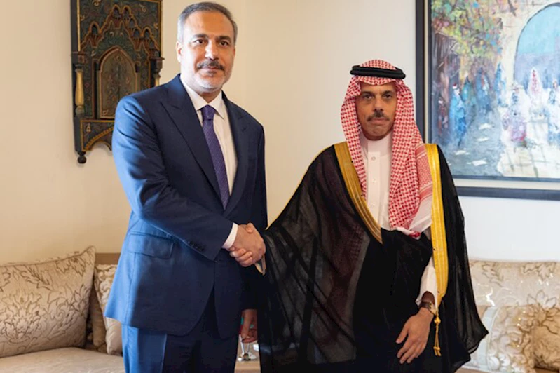 Bakan Fidan Suudi mevkidaşı ile görüştü