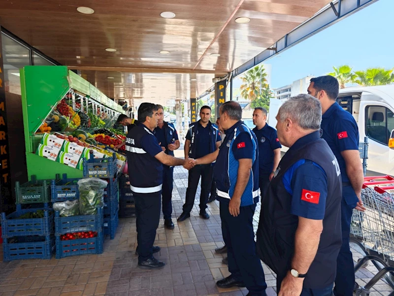 Kahta’da kaldırım işgaline karşı zabıta denetimi  - Videolu Haber