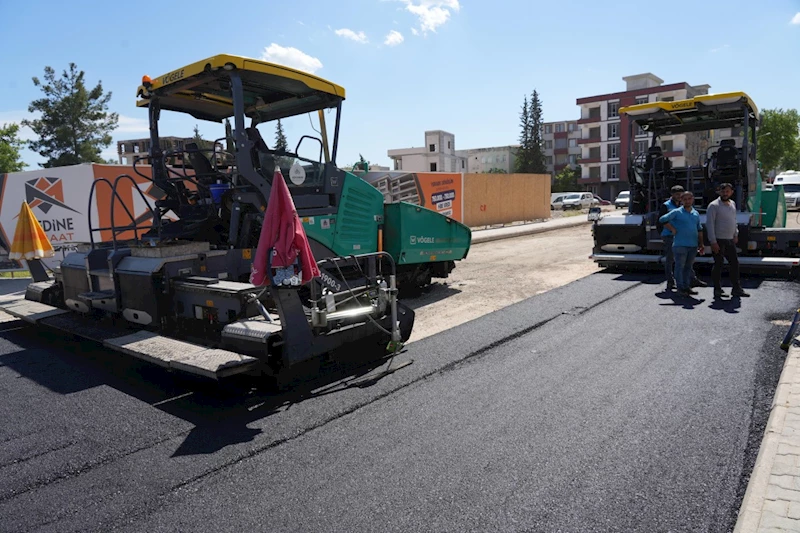 Başkan Tutdere Alitaşı Mahallesi’nde asfalt çalışmalarını inceledi 