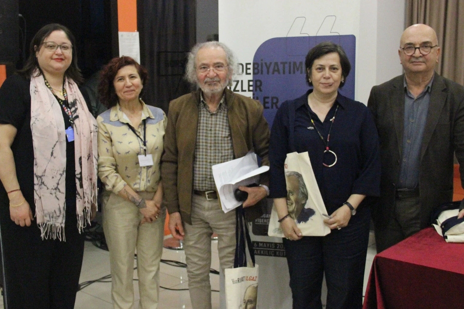 Bursa Nilüfer’de Rıfat Ilgaz’ın Türk edebiyatına katkıları anlatıldı