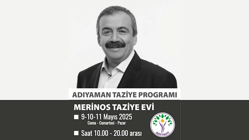 DEM Parti İl Eş Başkanı Coşkun: 