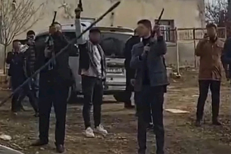 Şanlıurfa’da düğünde havaya ateş eden 5 kişi yakalandı